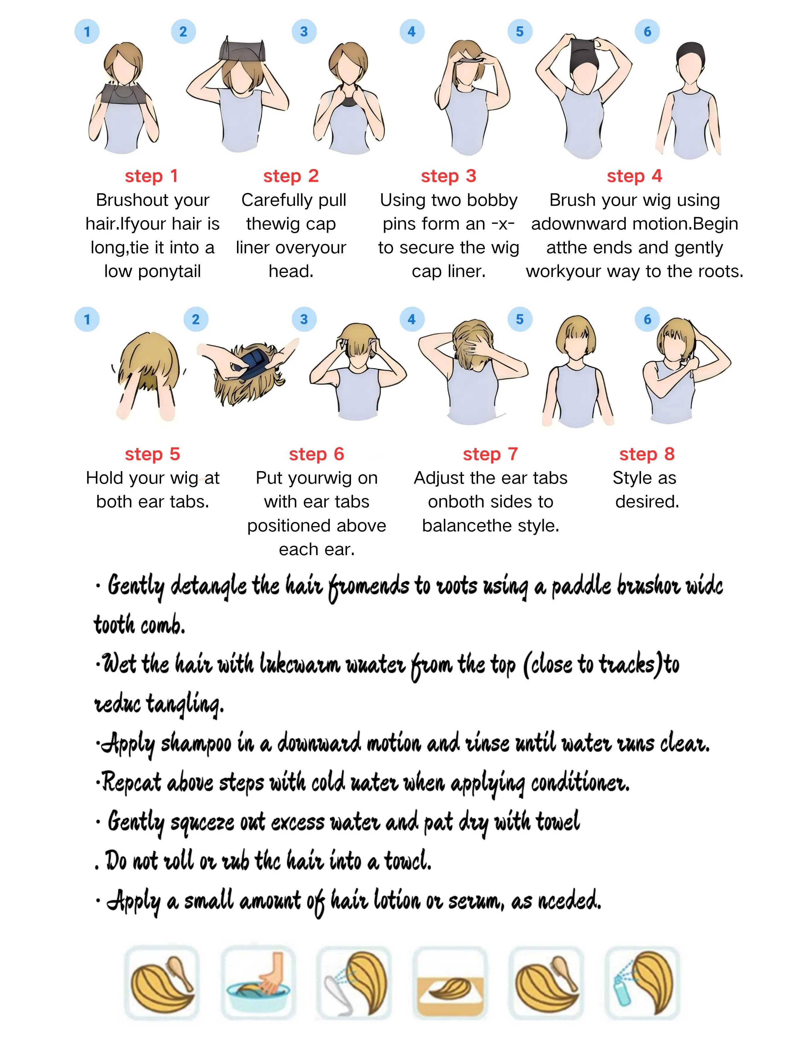 Synthetic Lace Front Wig,13x4 Lace Wig Pre-Plucked Long Straight Black Wigs For Black Women 26inch