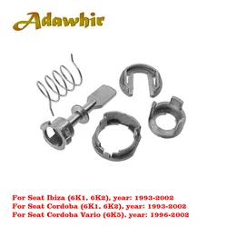 SFRONT LEFT RIGHT DOOR LOCK BARREL REPAIR KIT for SEAT CORDOBA IBIZA 6K1 CORDOBA 6K2 6K5 6K1 6K3837223A