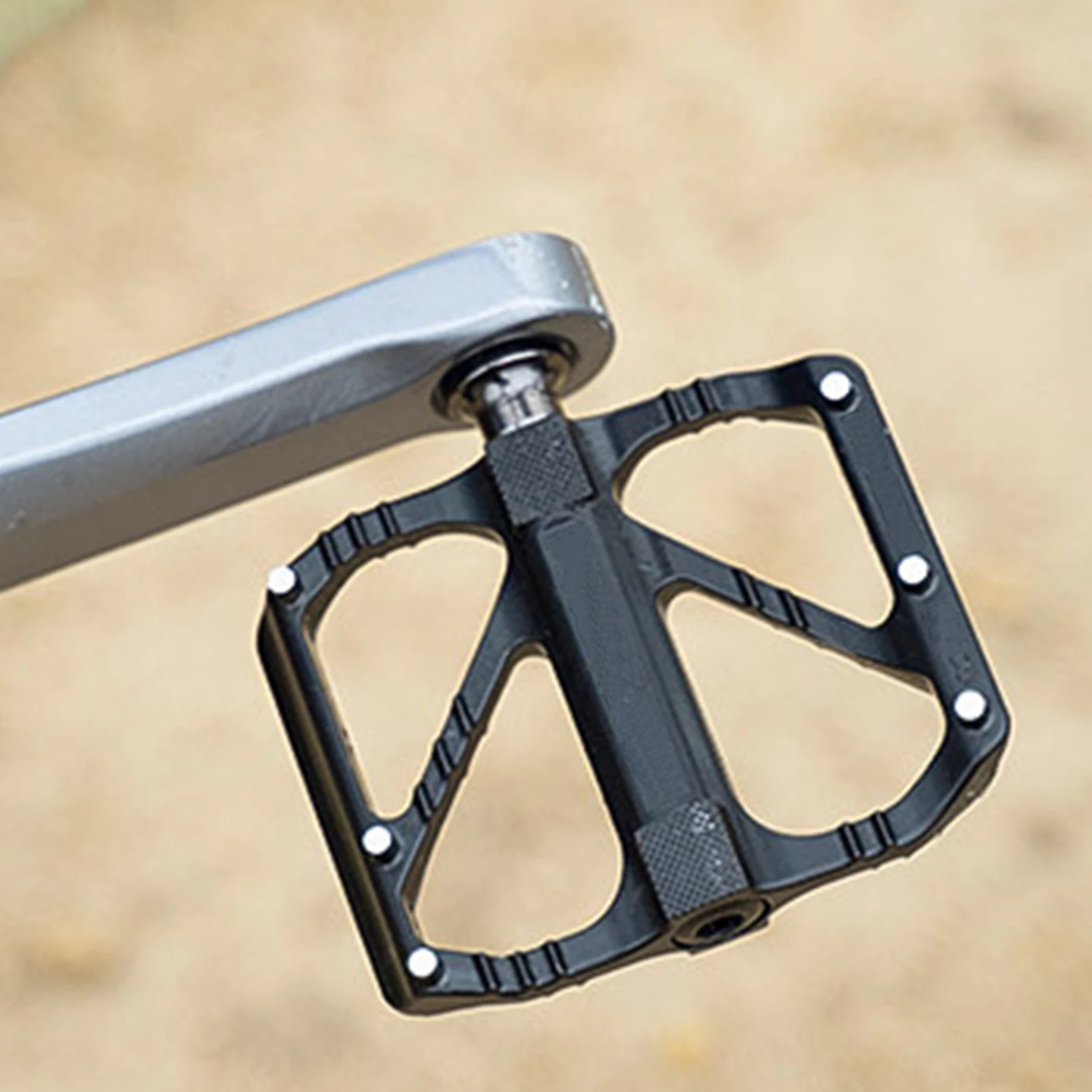 Ultralight Seal Bearings Bicycle Bike Pedals Cycling Nylon Road Pedals Flat Platform Anti-slip Bicycle Parts Accessories