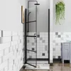 Shower Door, 32 in. W X 72 in. H, Pivot Swing, Clear Tempered Glass Hinge Swing, Bathroom Shower Door 2