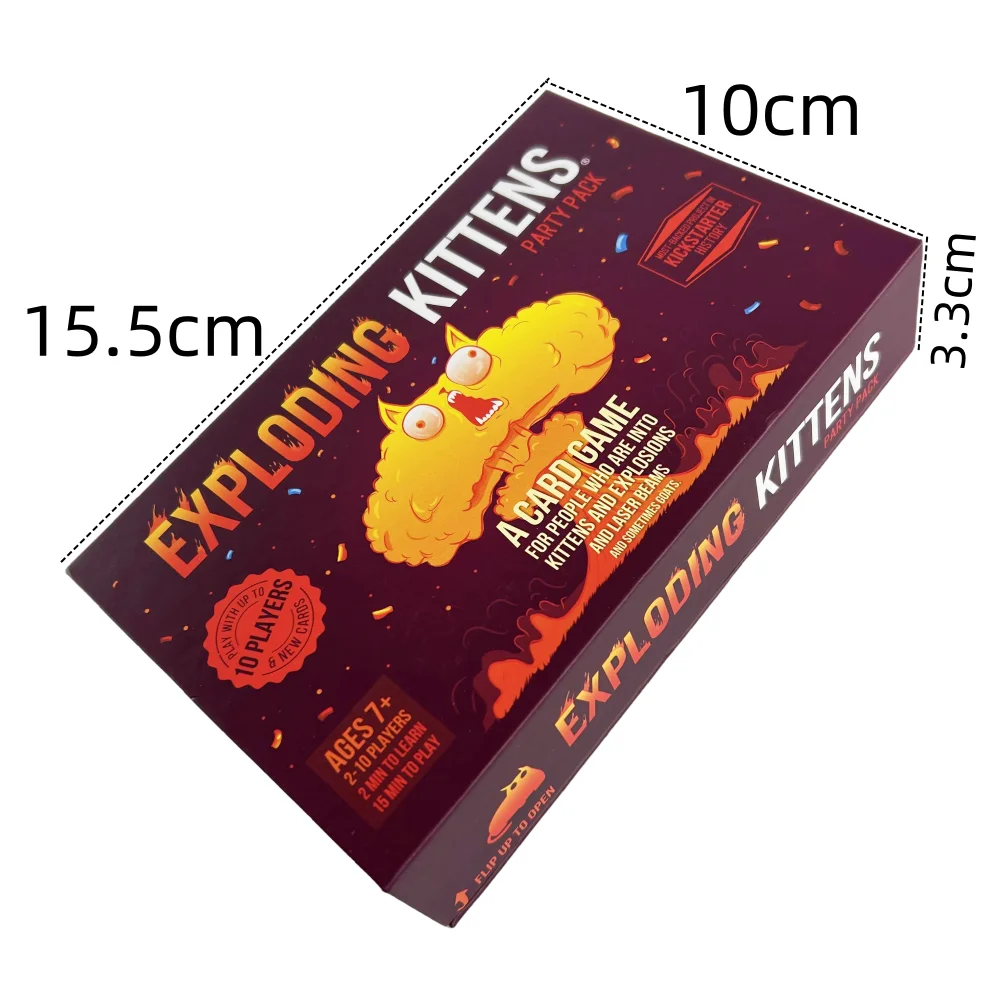 Happy Board Cards Elevate with New Characters Family Card Games for Party Funny Good vs Evil Card Games Board Deck Exploding Kittens