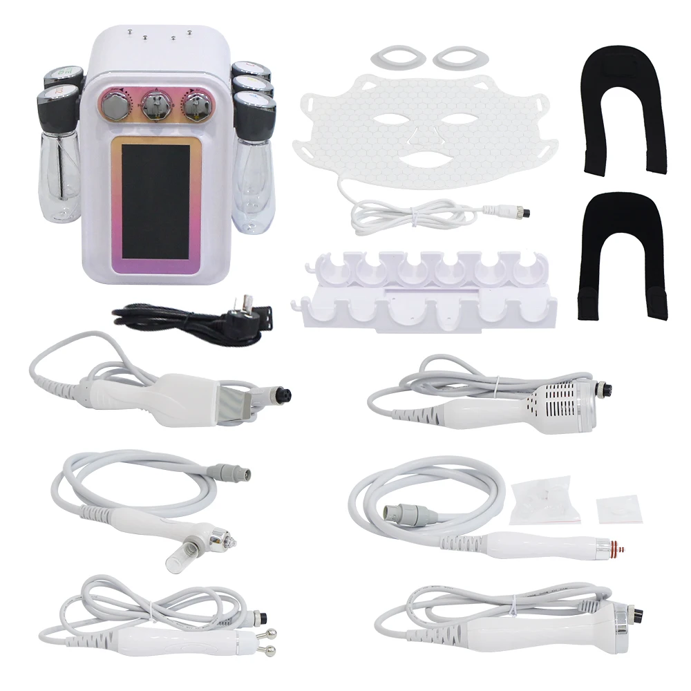 7 in1 H2O2 Hydra Dermabrasion RF Ice Hammer Spa Facial Hydro Microdermabrasion Machine Water Dermabrasion Beauty machine device