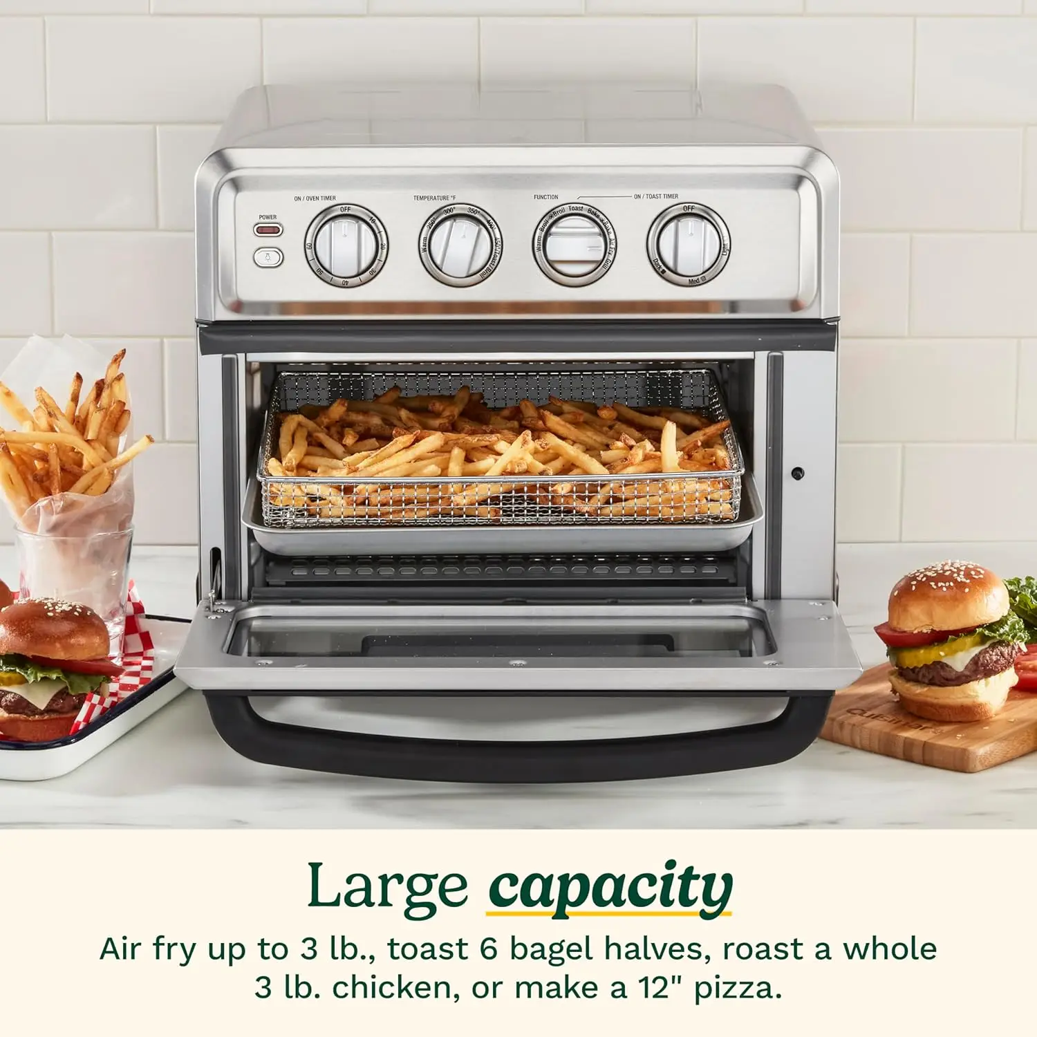 Cuisinart -70BKS AirFryer Oven with Grill,Black 2
