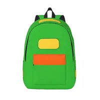 Cartoon Ash Ketchum for Teens Student School Bookbag Canvas Daypack Elementary High College Travel Bags 1