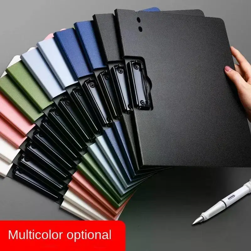 A4 File Folders Documents Organizer Clipboard with Cover Paper Folder For Business & School file folders