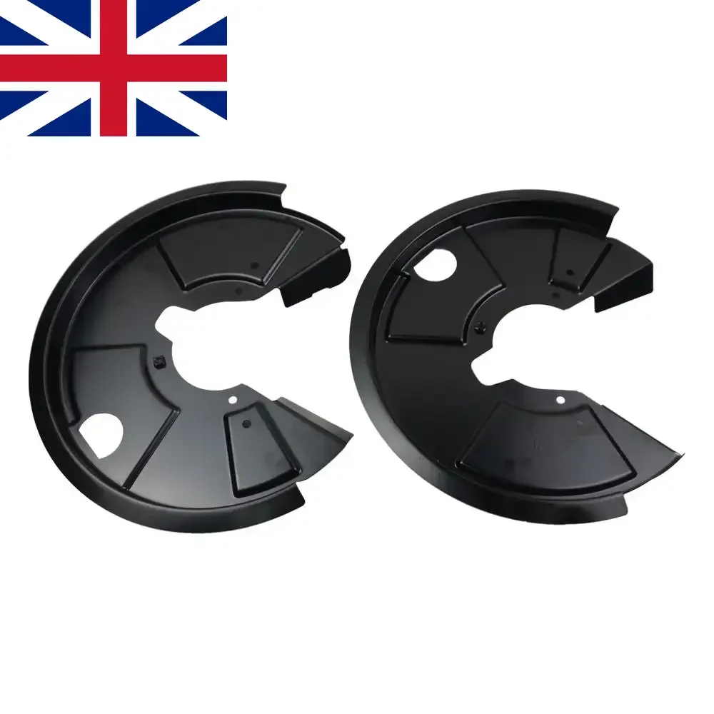 AP03 Pair Rear Brake Disc Dust Plate Shield for Land Rover Defender 200Tdi 300Tdi LR017960 LR017961