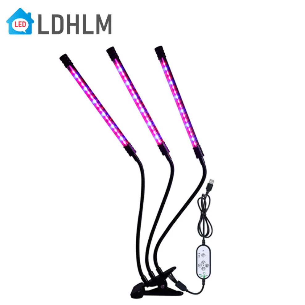 

LED Grow Light USB Phyto Lamp Full Spectrum Grow Light With Control Phytolamp For Plants Seedlings Flower Home Tent Consignment