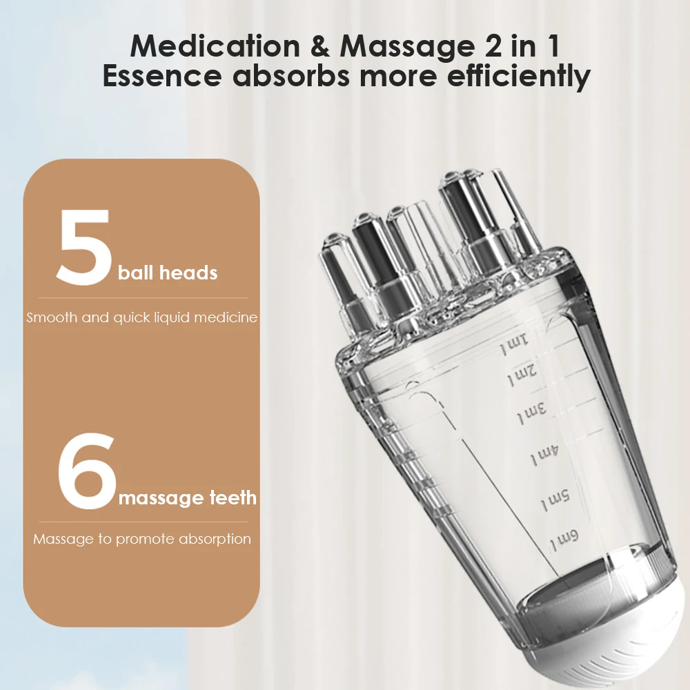 Scalp Massager Liquid Comb for Hair Growth Serum