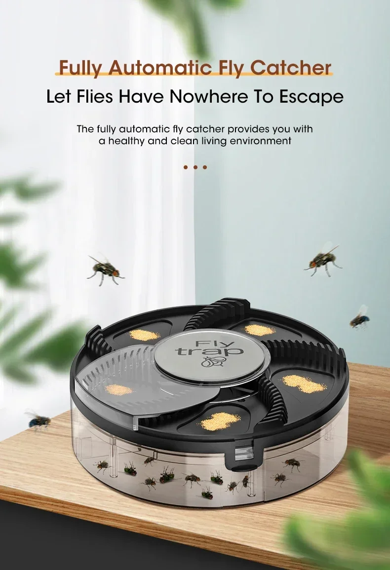 Description Picture 2 of itemKitchen Automatic Flycatcher ,Electric Fly Traps ,USB Electric Fly Trap, Pest Control Catcher Insect Pest Reject Control Catcher