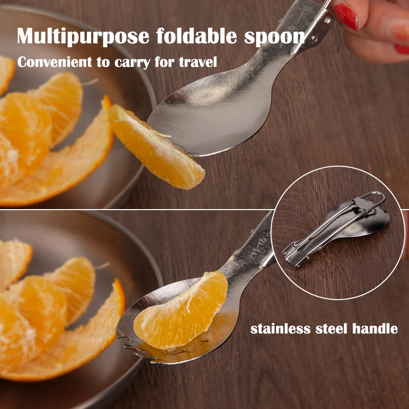 Tito-キャンプ,ピクニック,ハイキング,フォーク,スプーン用のチタン製