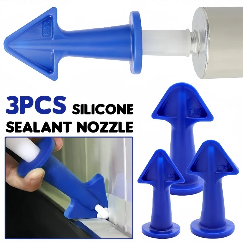 3 Pcs Sealant Nozzle