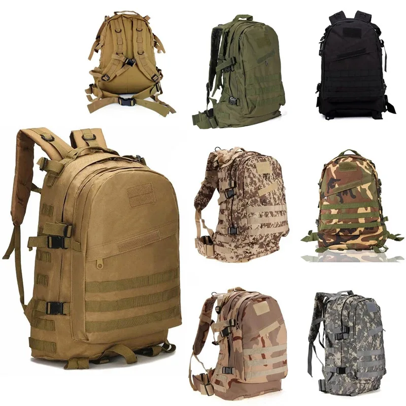 

Tactical Outdoor Expansion Training Sports Backpack Mountaineering Hiking Camping Nylon Equipment Shoulder Bag