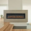 40-Inch LED Electric Fireplace Recessed Wall Mounted Freestanding