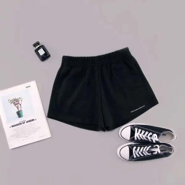 Y2K Shorts Sports High Waist Letter Print Casual Punk Summer Harajuku Retro 2022 Fashion Oversized Female High Street Solid new american eagle shorts