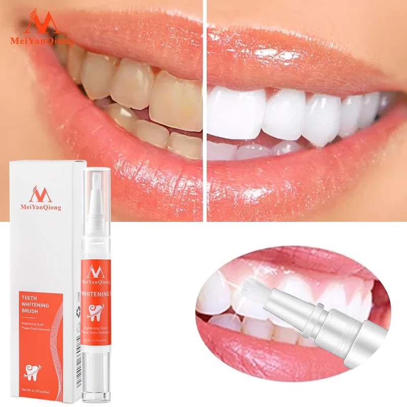 New Teeth Whitening Pen Tooth Gel Whitener Bleach Remove Stains Instant
