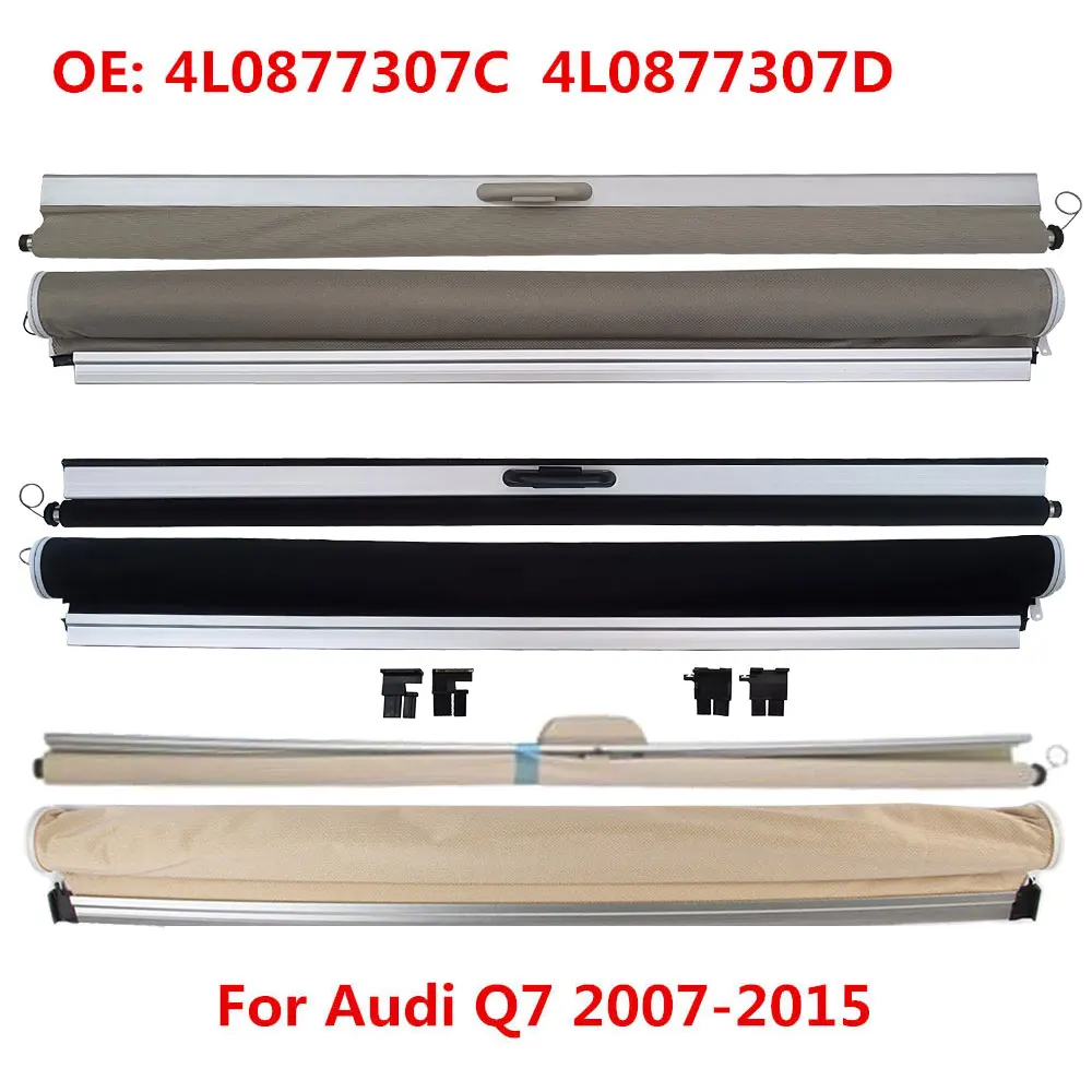 Car Panorama Sunroof Sunshade Curtain Cover Assembly For Audi Q7 2007