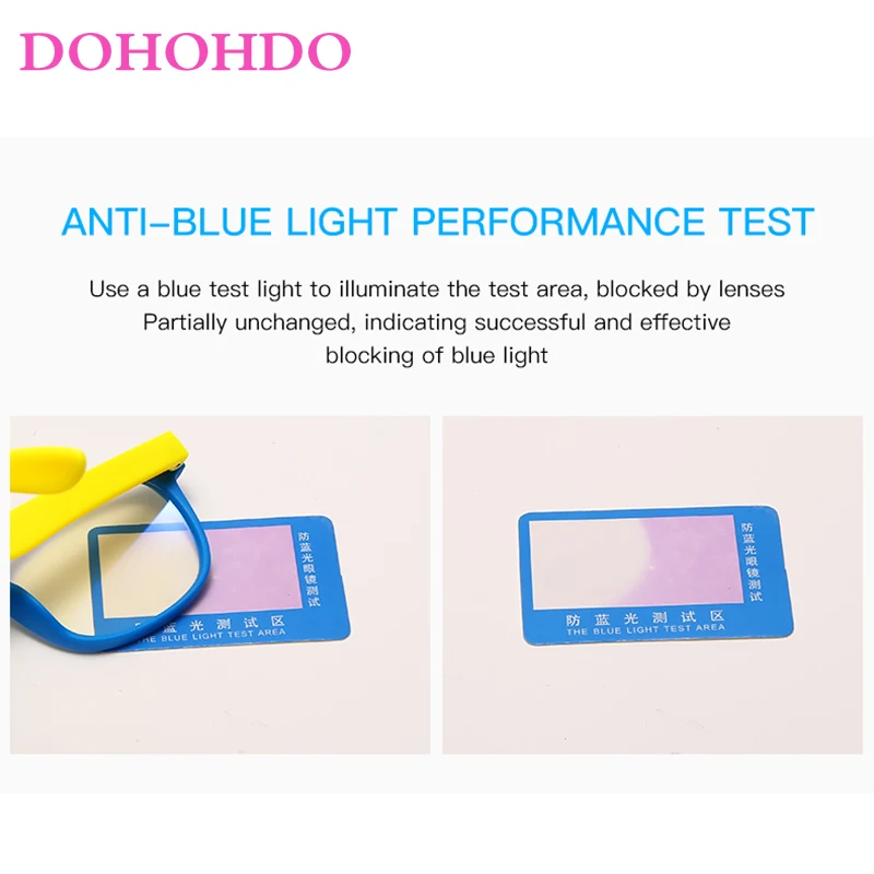 New Fashion Anti Blue Light Kids Glasses Children Optical Frame Eyewear Boys Girl Computer Clear Reflective Blocking Eyeglasses
