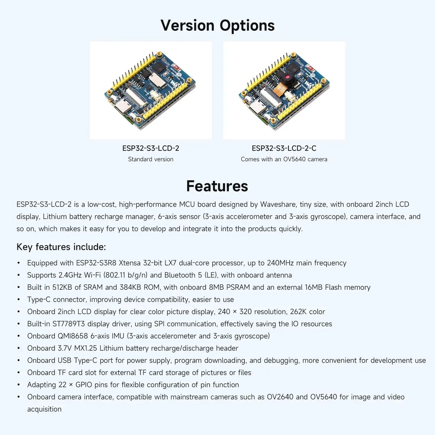 ESP32-S3 Development Board With Display ESP32-S3 Development Board ...