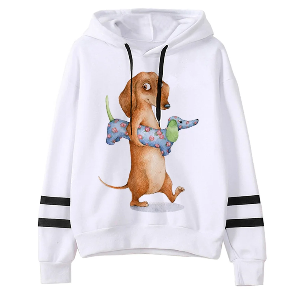 

Dachshund hoodies women y2k aesthetic 90s harajuku Hooded Shirt female anime sweater