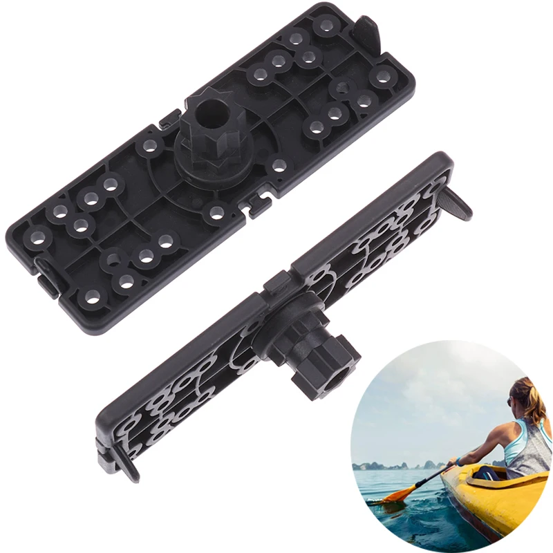 Support universel pour détecteur de poissons plaque de montage pour kayak et bateaux