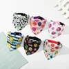 Adjustable Dog Bandanas Large Pet Scarf Pet Cotton Plaid WashableBow Ties Collar Cat Dog Scarf Large Dog Accessories Kerchief 3