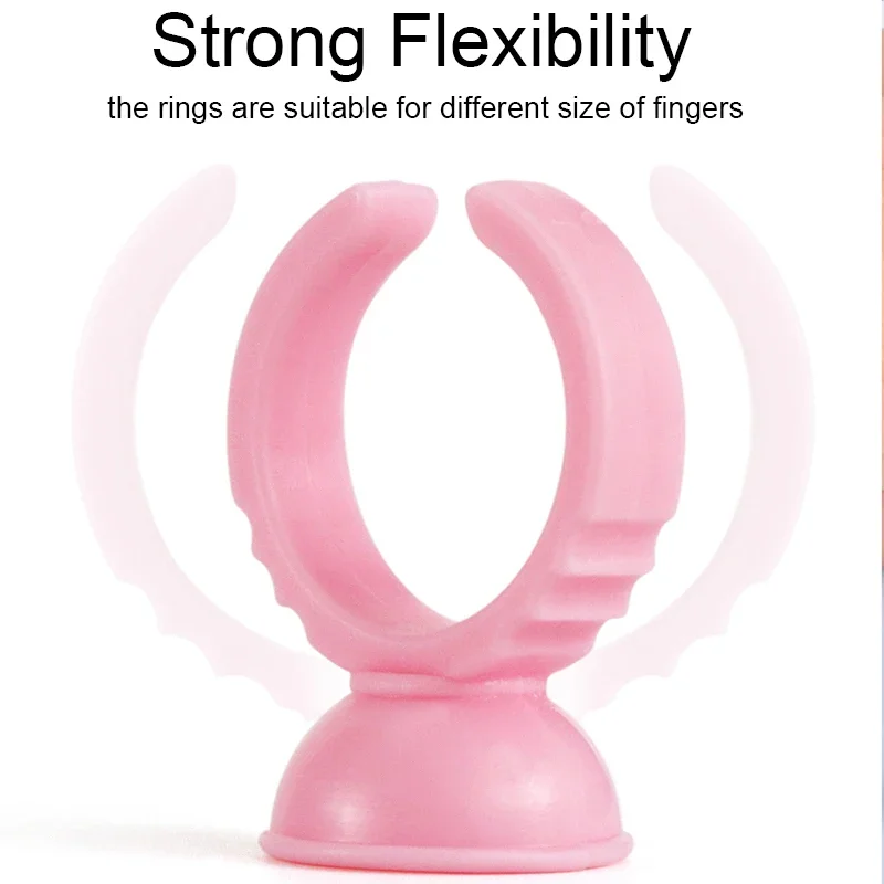 Plastic Glue Ring Cups For Eyelashes Extension