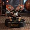 Robotime Rokr 3D Puzzle Golden Coin Turtle Industrial-style Building Block Toys for Kids Adults Steampunk Design with LED Light 3
