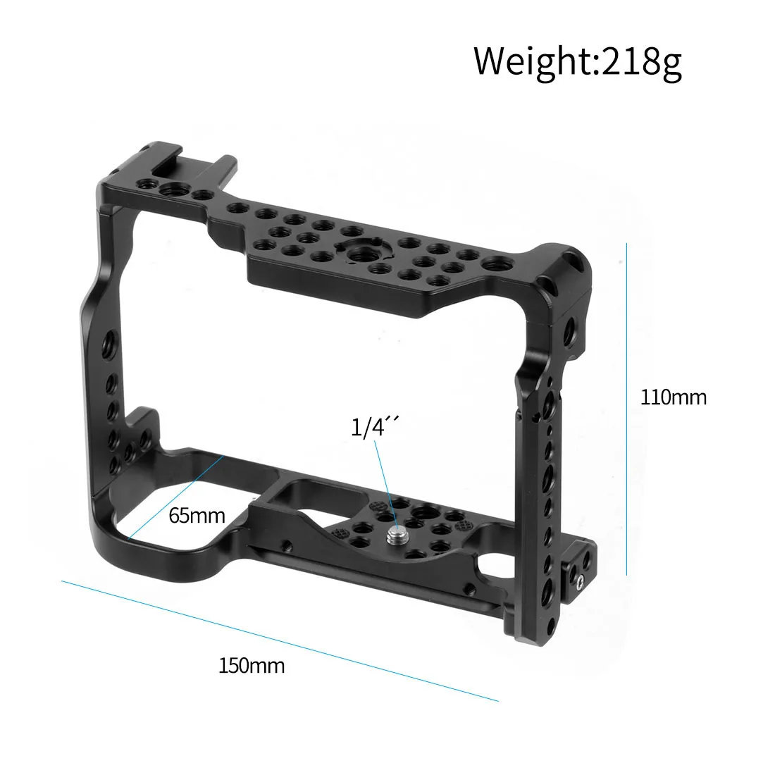 Kamera käfig rig für nikon z7 ii spiegellose kamera schnell verschluss halterung arca-swiss für nikon z5 z6 z6ii z7ii slr kalte schuh halterung – Detail 18