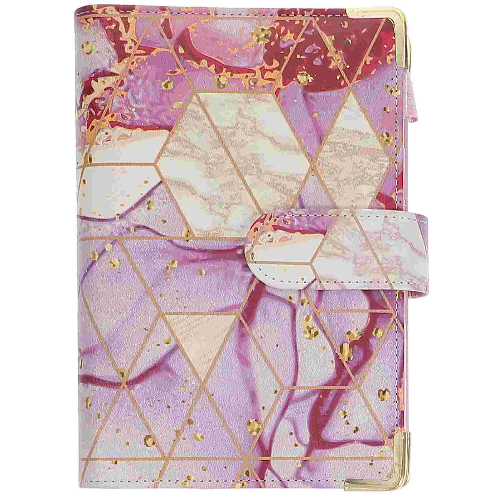 

Budget Book Binder Clips Manual Account Supplies Envelope Loose Leaf Imitation Paper Notebook Financial Planner Notepad