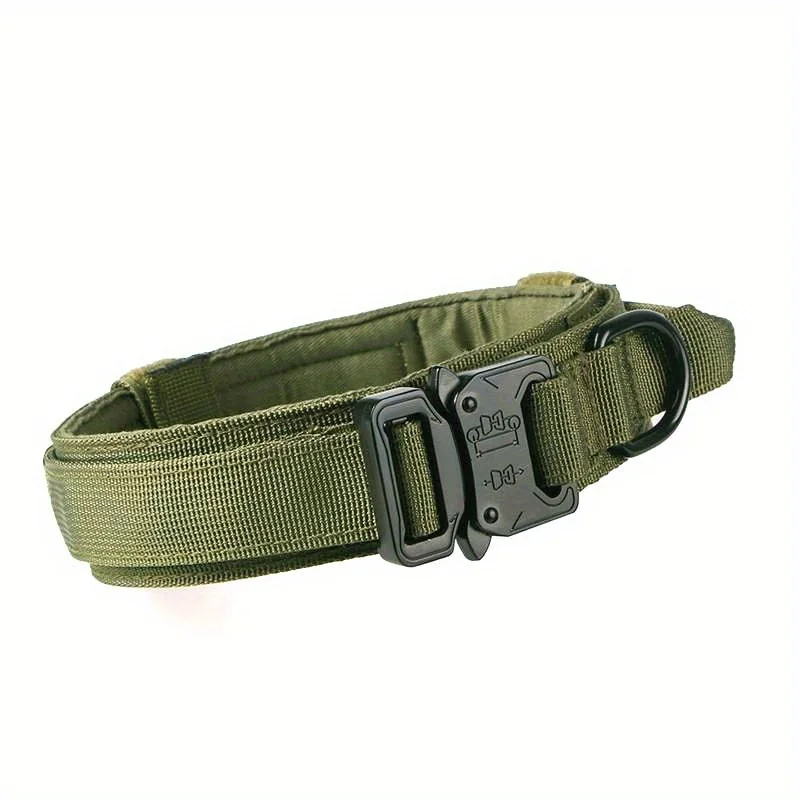 Title 9, Military Tactical Dog Collar Adjustable Soft Ny...