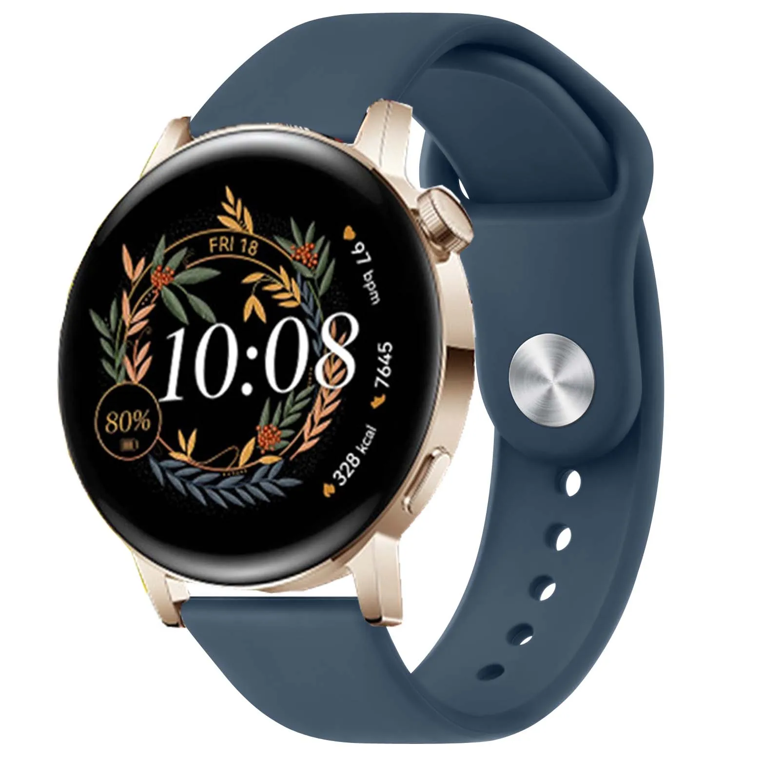 Versatile 20mm & 22mm Silicone Watch Band – Premium Strap
