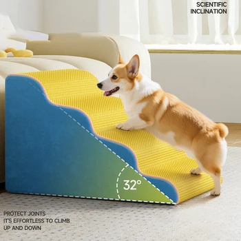 Memory Foam Pet Ramp Stairs 1