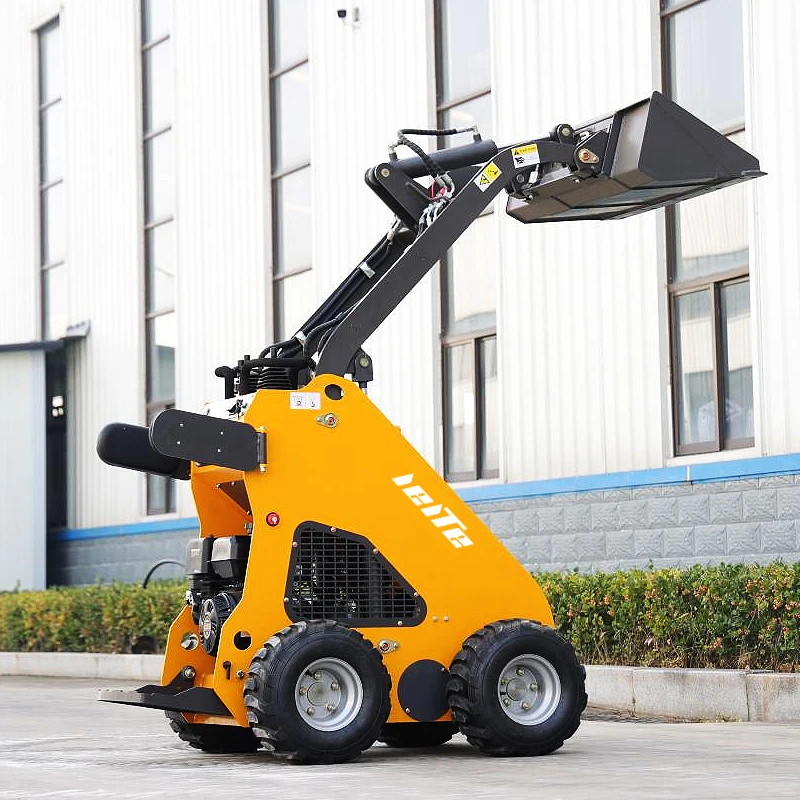 

Customized Skid Steer Loader Mixing Shovel For Front End Loader Hot Sale Mini Compact Track Skid Steer Mini Loader