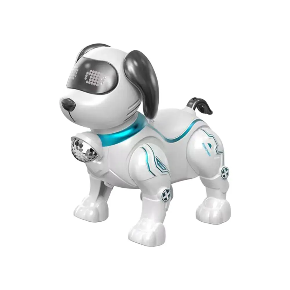 Intelligent Music Robot Dog Simulated Walking Light Sound Music Children's Educational Crawling, Singing Kids Gift image 7