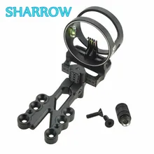 

Archery Compound Bow Sight 5-Pin 0.019" Optical Fiber Bow Sight Adjustable Outdoor Bow and Arrow Hunting Shooting Accessories