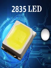  100pcs 2835 LED SMD 18v 9v 6v 3v High power Light 1w 0.2w 0.3w 0.5w Chip high voltage Free shipping 