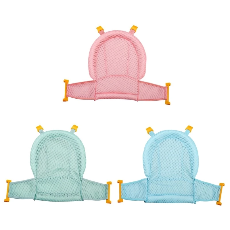 

Baby Bathing Cushion Pad Bathtub Support Cushion Baby Bath Pad Bath Net Bathtub Support Net for 0-3 Year