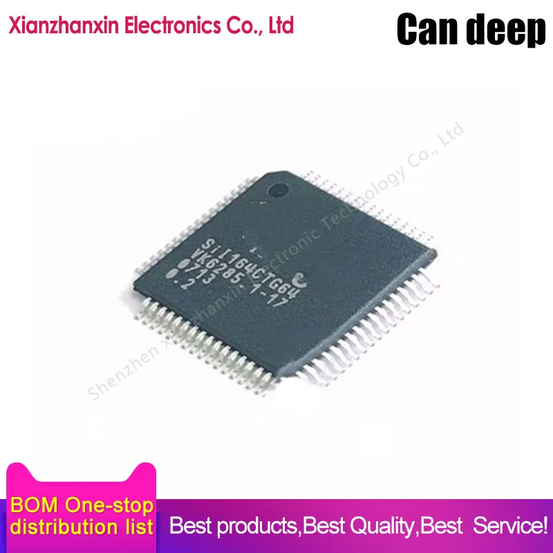 

1pcs/lot SII164CTG64 SIL164CTG64 Si1164CT64 TQFP-64 New original liquid crystal chip