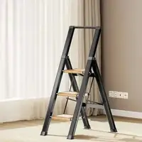 Aluminum Alloy Ladders Folding 2/3/4 Step Stools Herringbone Ladder for Home Thickened Telescopic Staircase T  Multifunctional 2