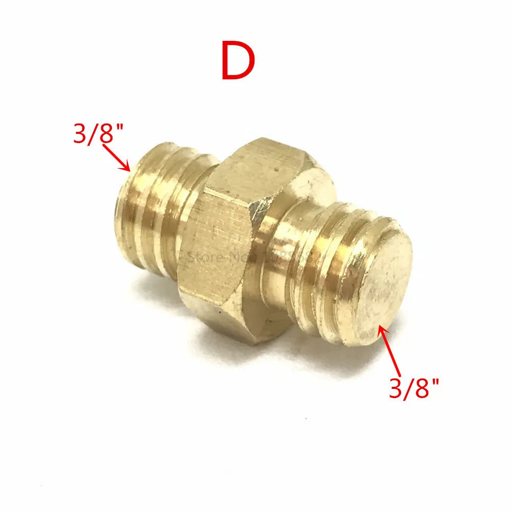 Jadkinsta 1/4" to 3/8" 5/8" to 1/4" Male Female Cold Hot Shoe Thread Screw Mount Adapter Tripod Plate Screw for SLR Camera