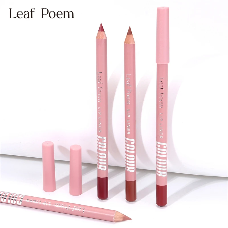 Wasserfester Lippenkonturenstift In Nude Pink Und Rotbraun_voghion.com
