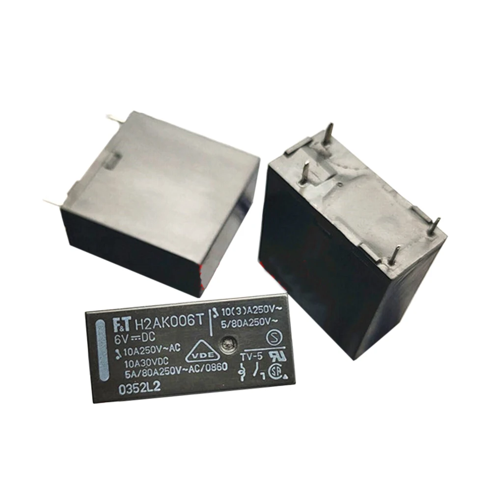 

Реле мощности 10A250VAC/10A30VDC 6VDC, бесплатная доставка