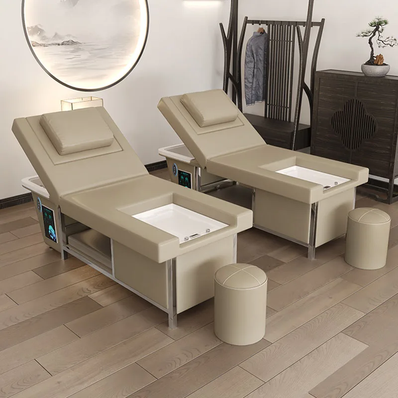 

Hairdressing Shampoo Bed Women's Beauty Salon Chairs Bowl Chair Basin Professional Hair Stylist Treatment Seats Living Room Spa