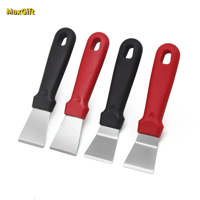 Kitchen Grease Shovel Refrigerator Defrosting Shovel Stainless Steel Lampblack Cleaning Knives Range Hood Cleaning Tool Scraper