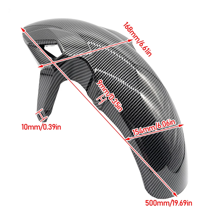 Motorcycle Front Wheel Fender Mudguard Splash Guard Fairing For Kawasaki Z650 Ninja650 Z 650 NINJA 650