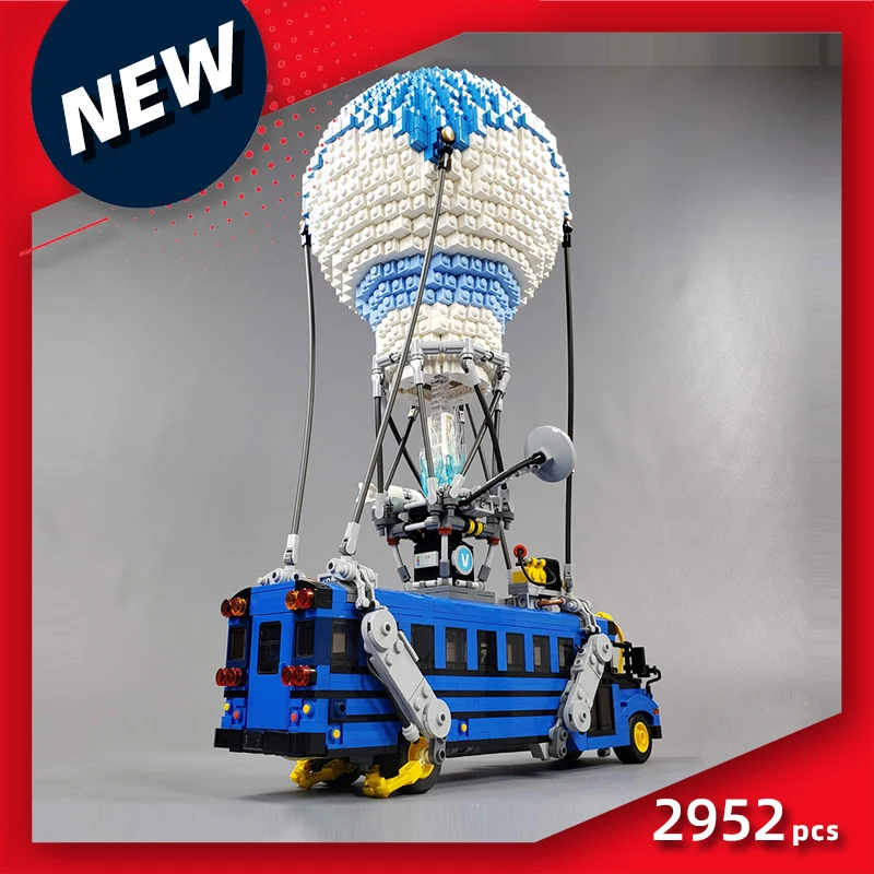 

online battle game bricks creative bus blocks hot air balloon blocks tech bus bricks gift birthday present idea for game fans