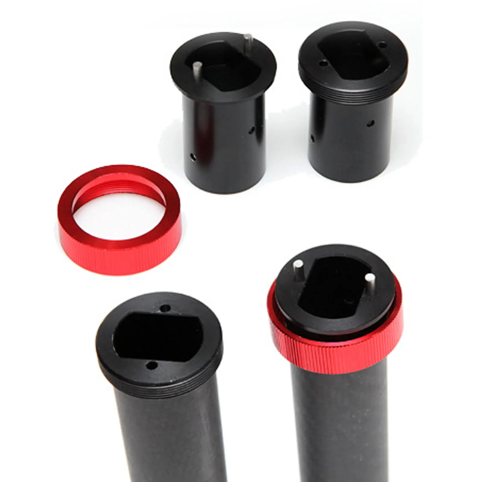 Bras drone en alliage d'aluminium 25mm/30mm noir/jaune - Pièce de rechange