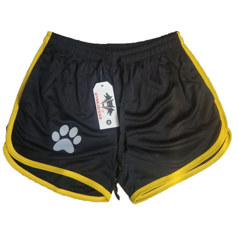 Beach Pants Summer Sports Men's Muscle Fitness Casual Mesh Breathable Pants Running Training Quick Dry Breathable Shorts 2