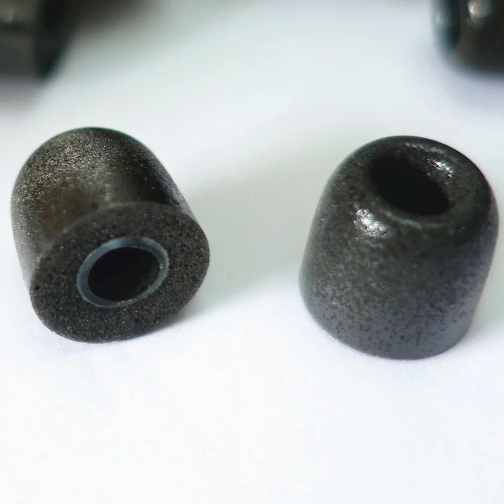 

4 Pcs Original Ear Pad Noise Isolation Foam Tips T-200 TSX-400 Comfort Sponge Eartips For In Ear Earphone Headset Enhanced Bass