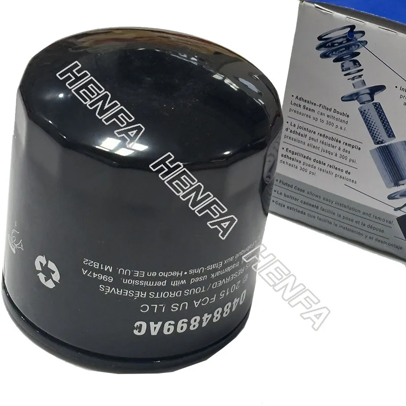 Henfa Genuine Engine Oil Filter 04884899AC 4884899AC For Jeep Grand Cherokee 3.7 5.7